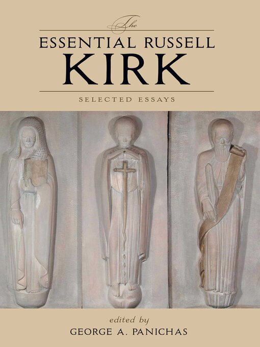 Cover image for The Essential Russell Kirk